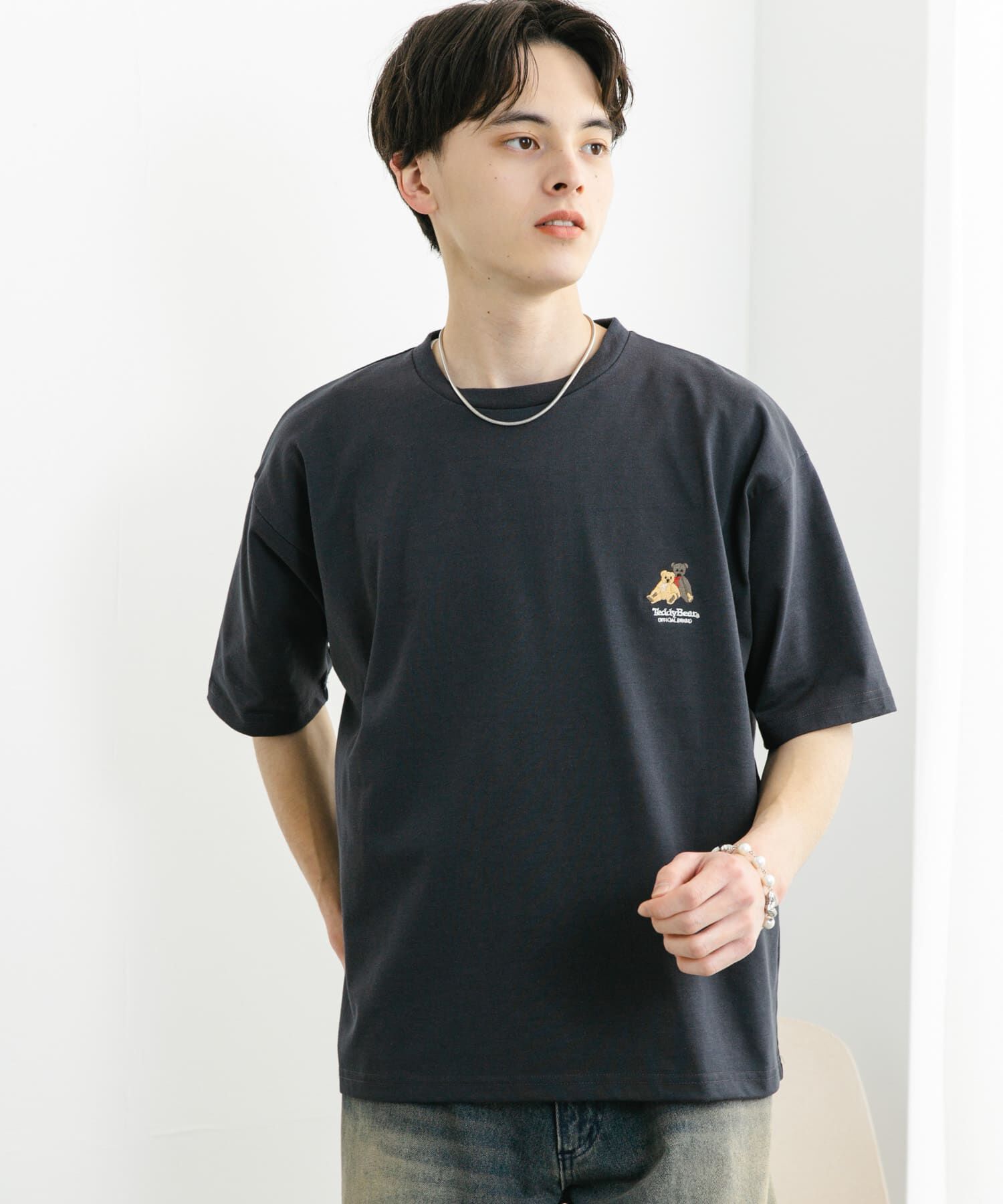 SENSE OF PLACE by URBAN RESEARCH「『別注』TeddyBear&times;SENSE OF PLACE　ショートスリーブTシャツ」|Tシャツ・カットソー|