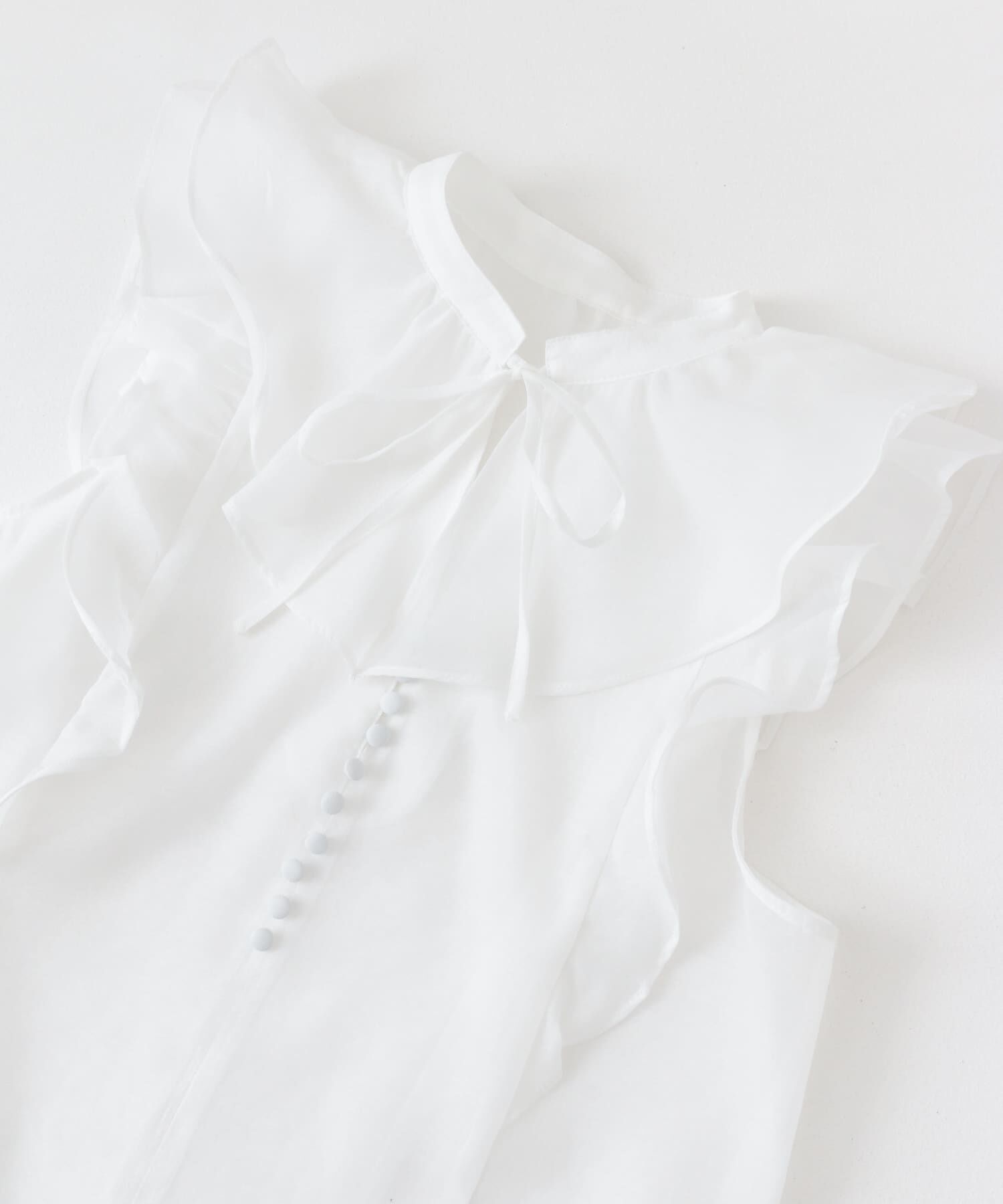 SENSE OF PLACE by URBAN RESEARCH「シアーラッフルブラウス」|シャツ・ブラウス|