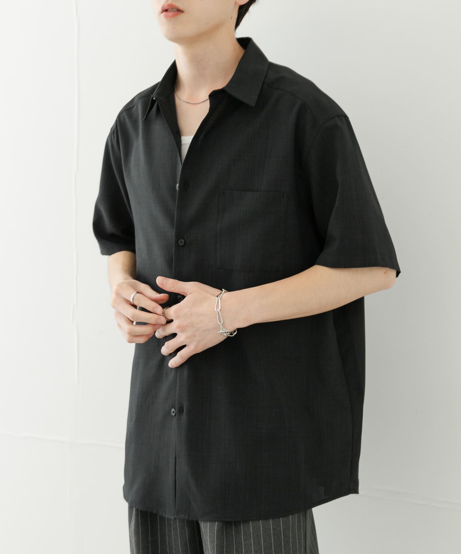 SENSE OF PLACE by URBAN RESEARCH「『ｾｯﾄｱｯﾌﾟ対応』『速乾』ｸｲｯｸﾄﾞﾗｲﾚｷﾞｭﾗｰｶﾗｰｼ 」|シャツ・ブラウス|