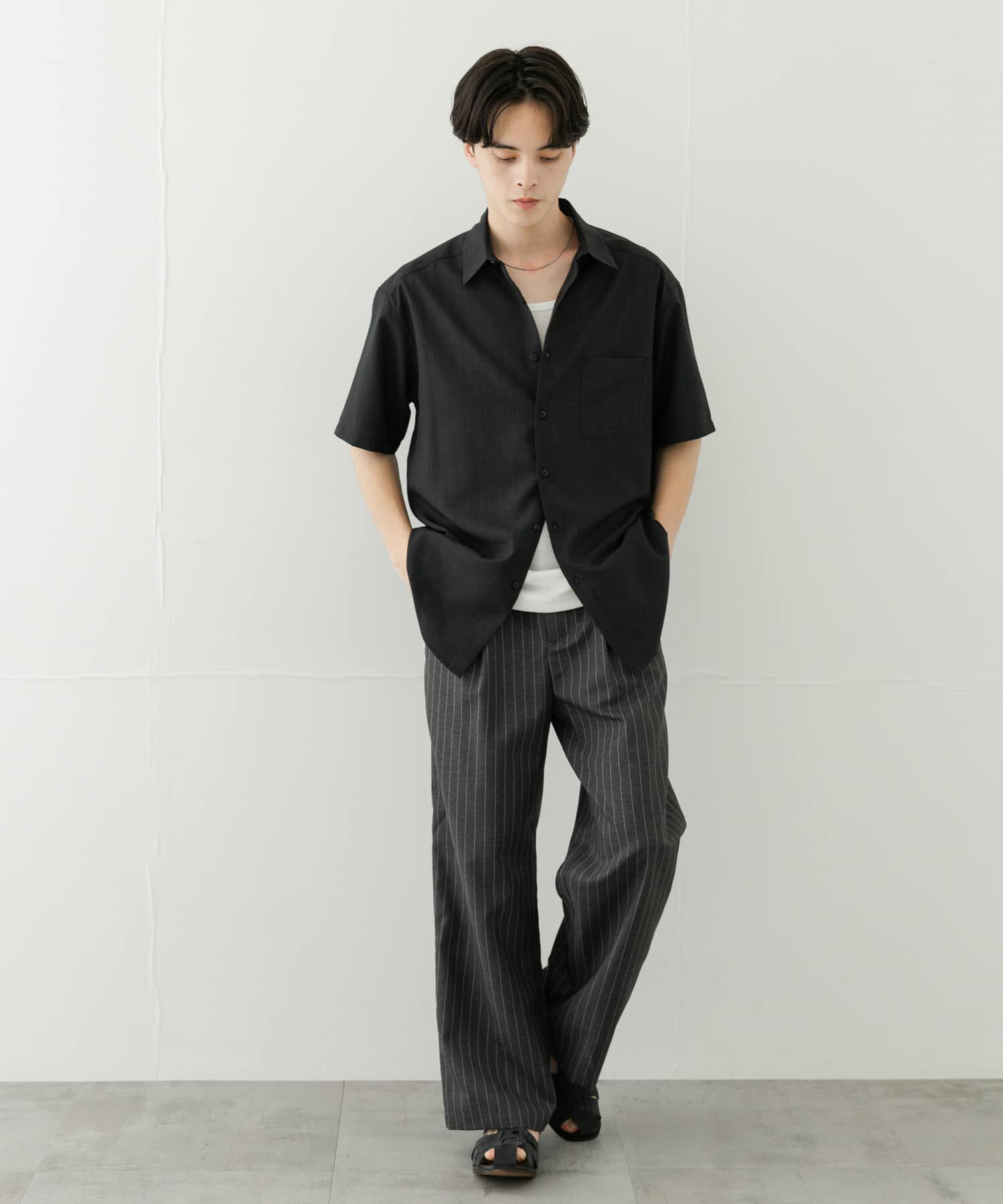 SENSE OF PLACE by URBAN RESEARCH「『ｾｯﾄｱｯﾌﾟ対応』『速乾』ｸｲｯｸﾄﾞﾗｲﾚｷﾞｭﾗｰｶﾗｰｼ 」|シャツ・ブラウス|