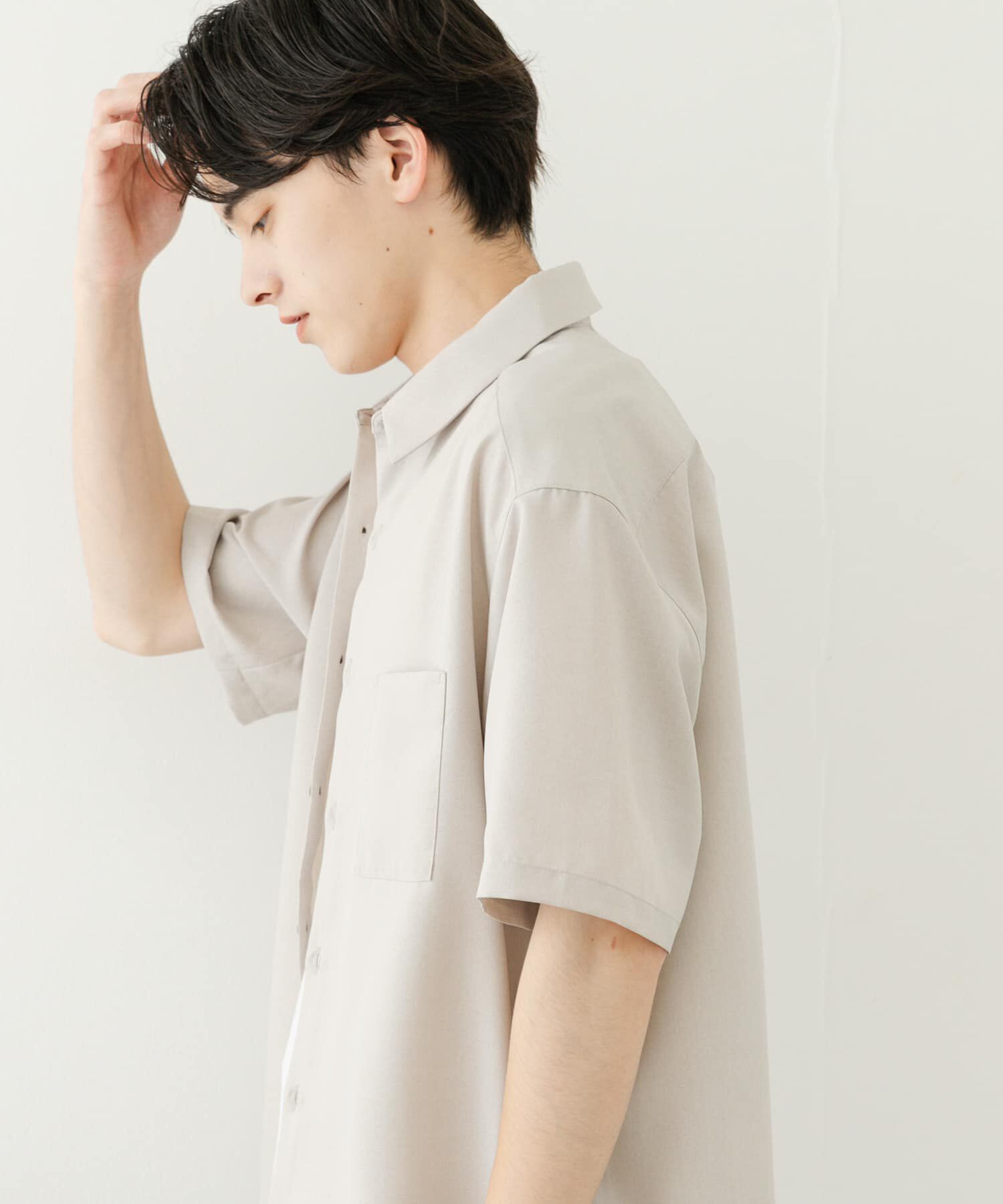 SENSE OF PLACE by URBAN RESEARCH「『ｾｯﾄｱｯﾌﾟ対応』『速乾』ｸｲｯｸﾄﾞﾗｲﾚｷﾞｭﾗｰｶﾗｰｼ 」|シャツ・ブラウス|