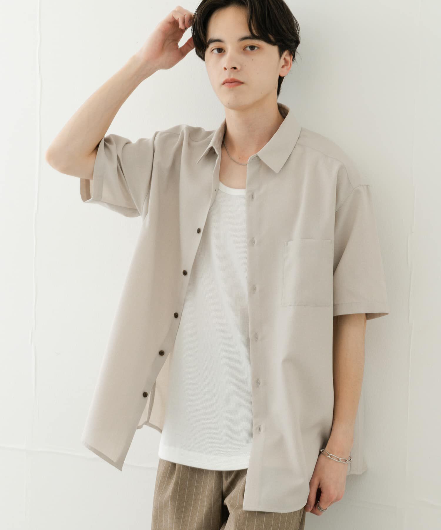 SENSE OF PLACE by URBAN RESEARCH「『ｾｯﾄｱｯﾌﾟ対応』『速乾』ｸｲｯｸﾄﾞﾗｲﾚｷﾞｭﾗｰｶﾗｰｼ 」|シャツ・ブラウス|