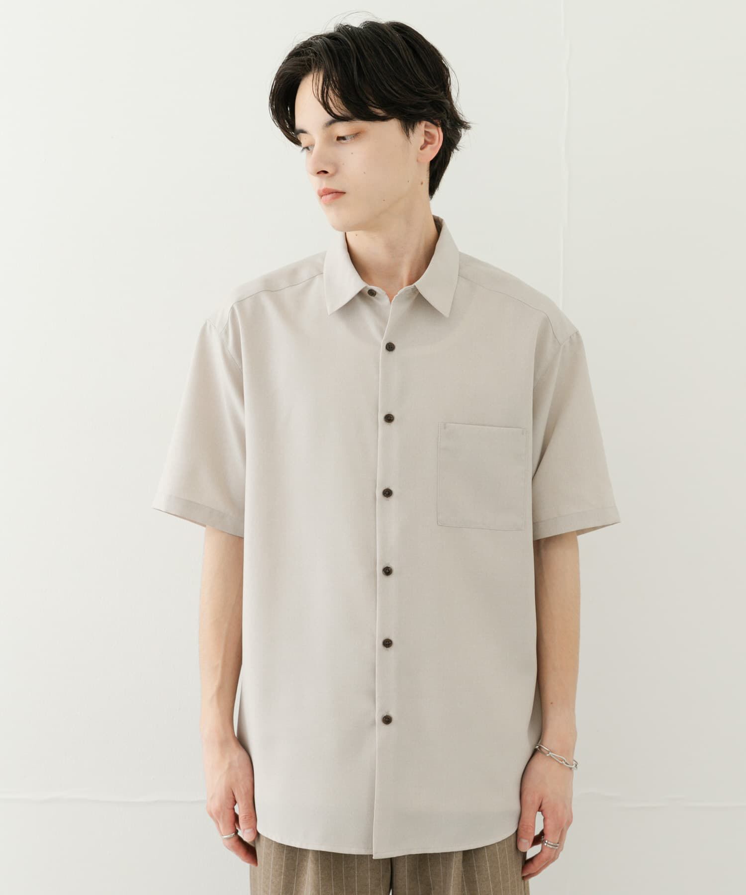 SENSE OF PLACE by URBAN RESEARCH「『ｾｯﾄｱｯﾌﾟ対応』『速乾』ｸｲｯｸﾄﾞﾗｲﾚｷﾞｭﾗｰｶﾗｰｼ 」|シャツ・ブラウス|