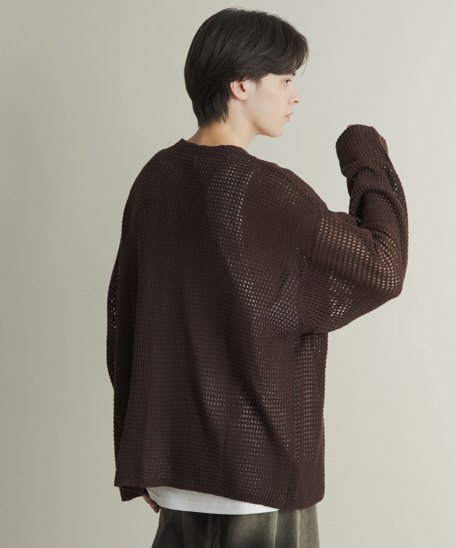 SENSE OF PLACE by URBAN RESEARCH「WポケットVネックニットカーディガン」|カーディガン|