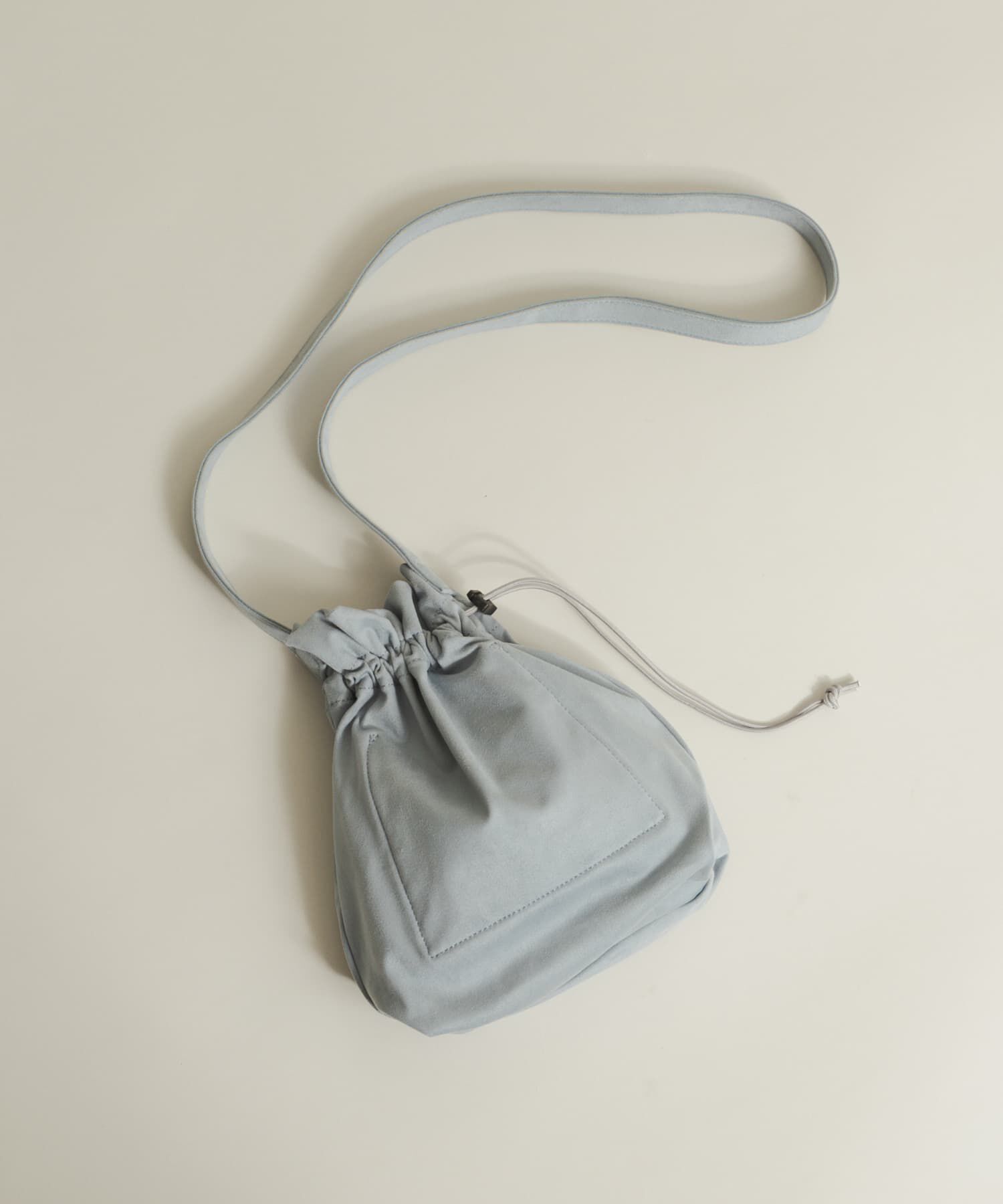 SENSE OF PLACE by URBAN RESEARCH「フェイクスエードキンチャクショルダー」|ショルダー・メッセンジャー|ライトブルー