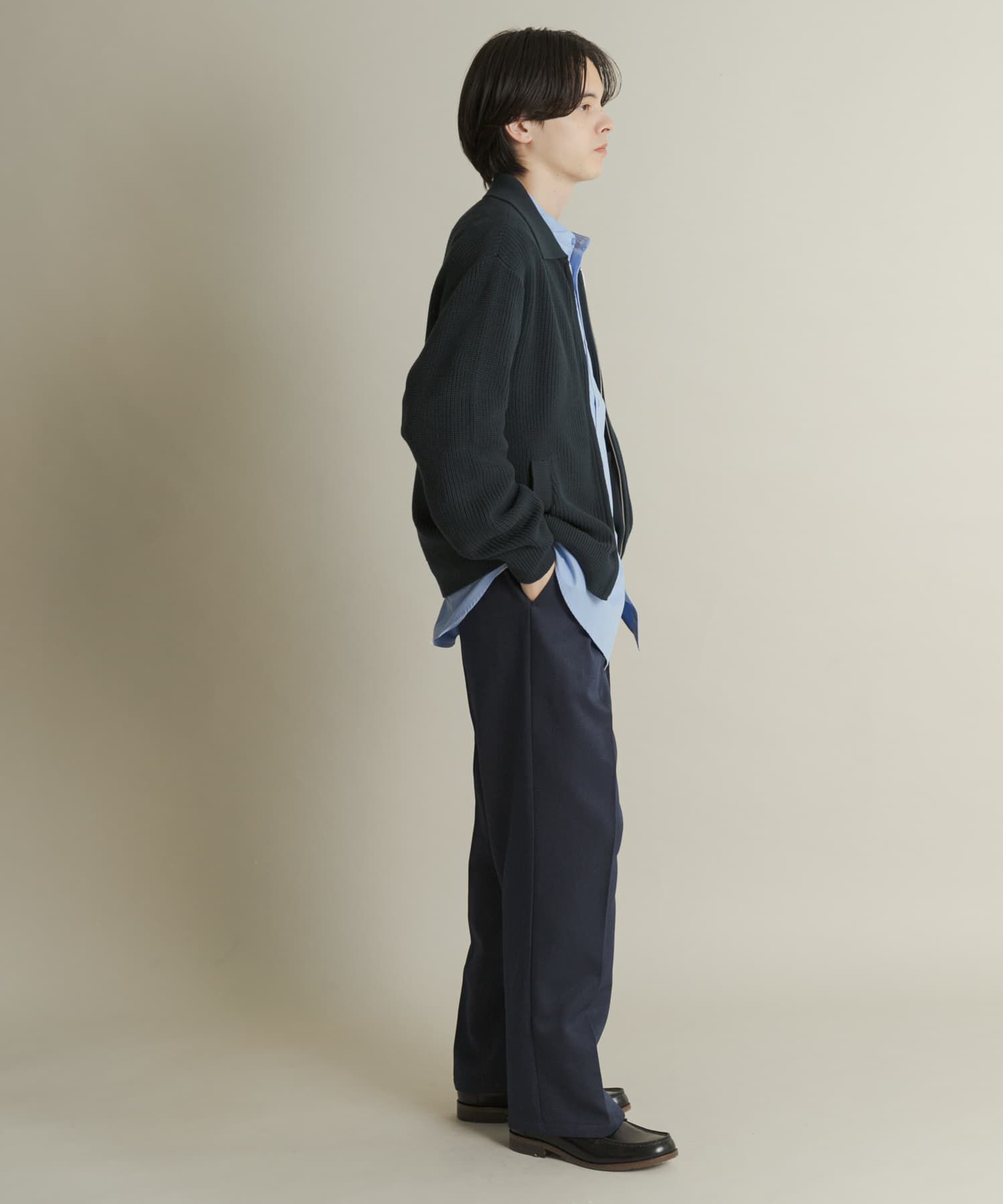 SENSE OF PLACE by URBAN RESEARCH「ダブルジップニットカーディガン」|ニット・セーター|