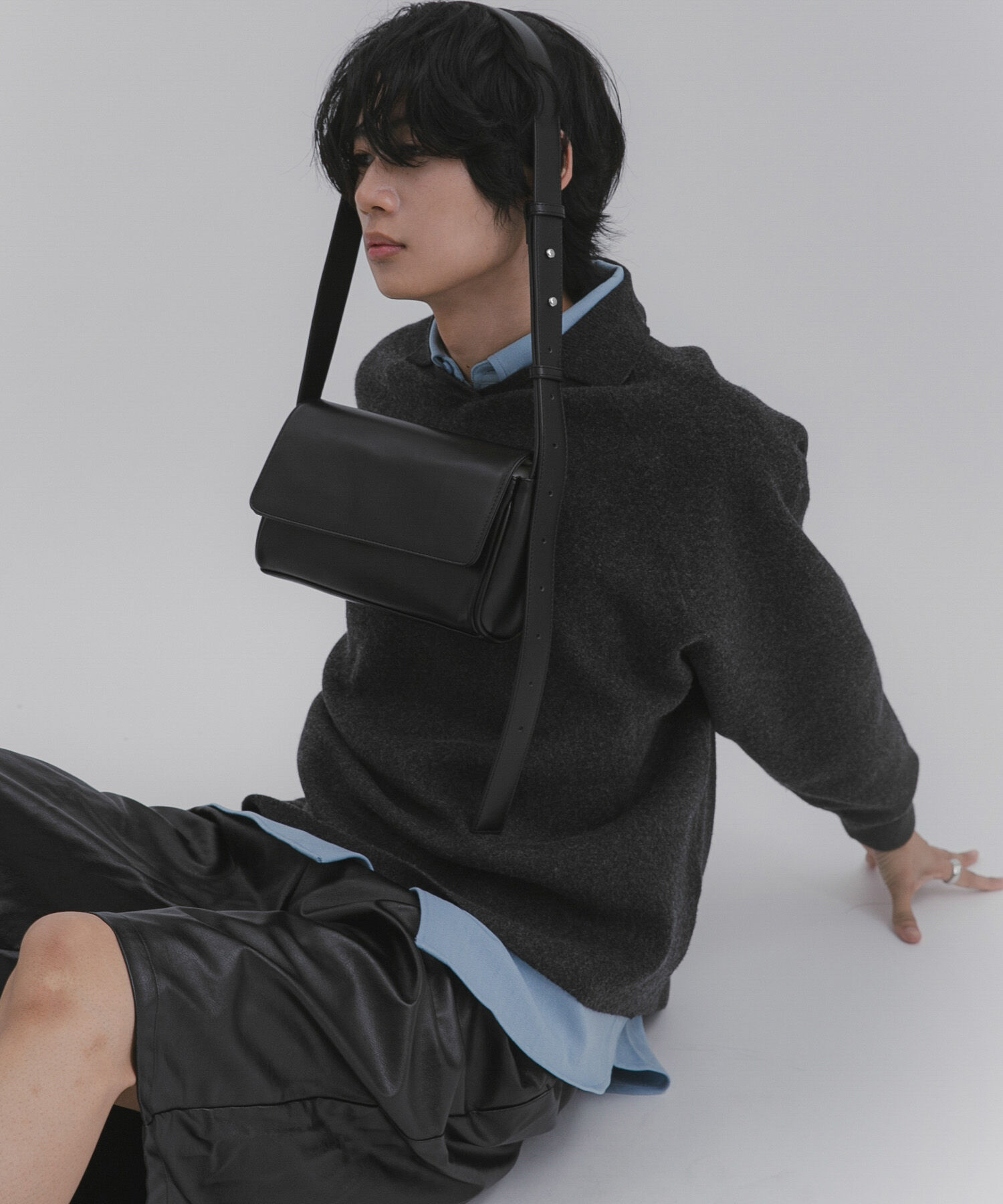 SENSE OF PLACE by URBAN RESEARCH「スウェットライクスキッパーニット」|ニット・セーター|