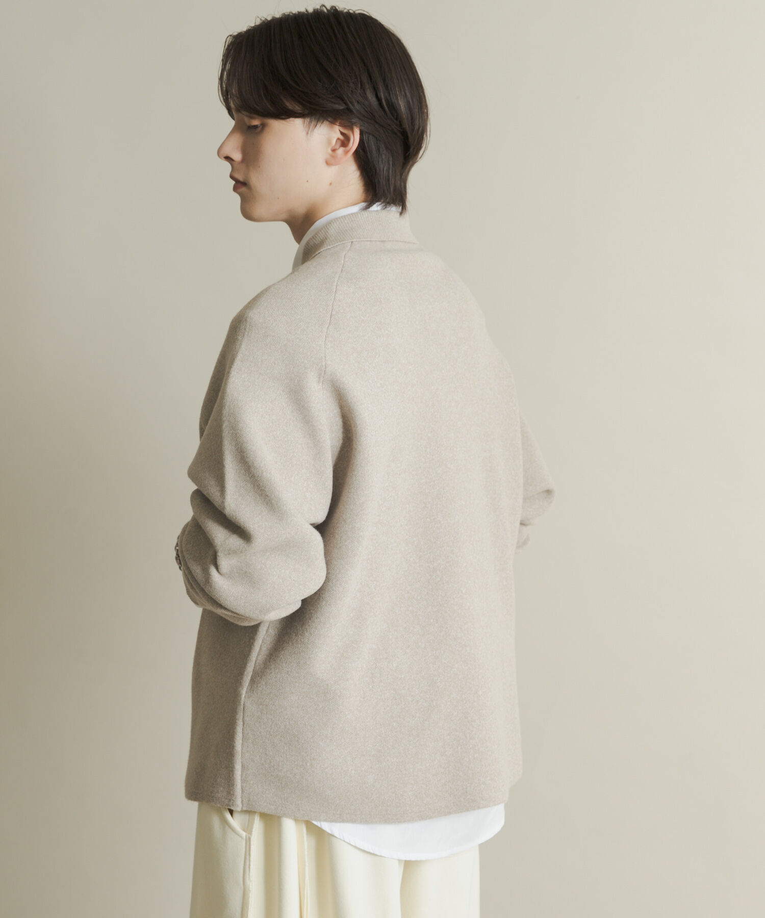 SENSE OF PLACE by URBAN RESEARCH「スウェットライクスキッパーニット」|ニット・セーター|