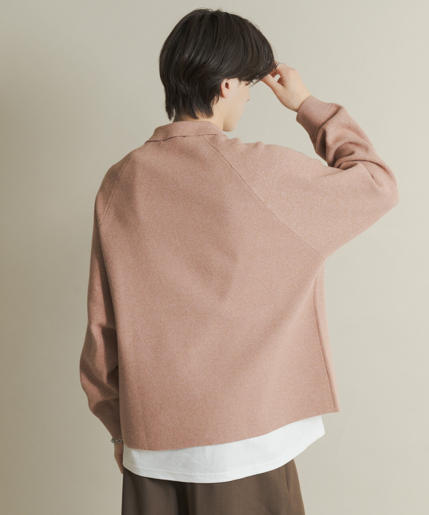 SENSE OF PLACE by URBAN RESEARCH「スウェットライクスキッパーニット」|ニット・セーター|