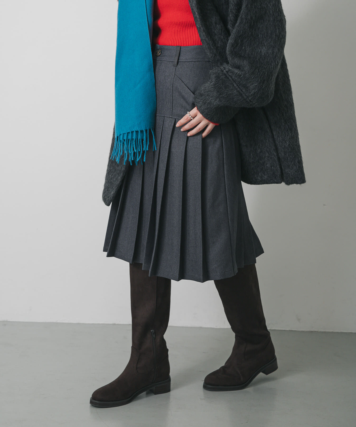 SENSE OF PLACE by URBAN RESEARCH「ミディプリーツスカート」|スカート|