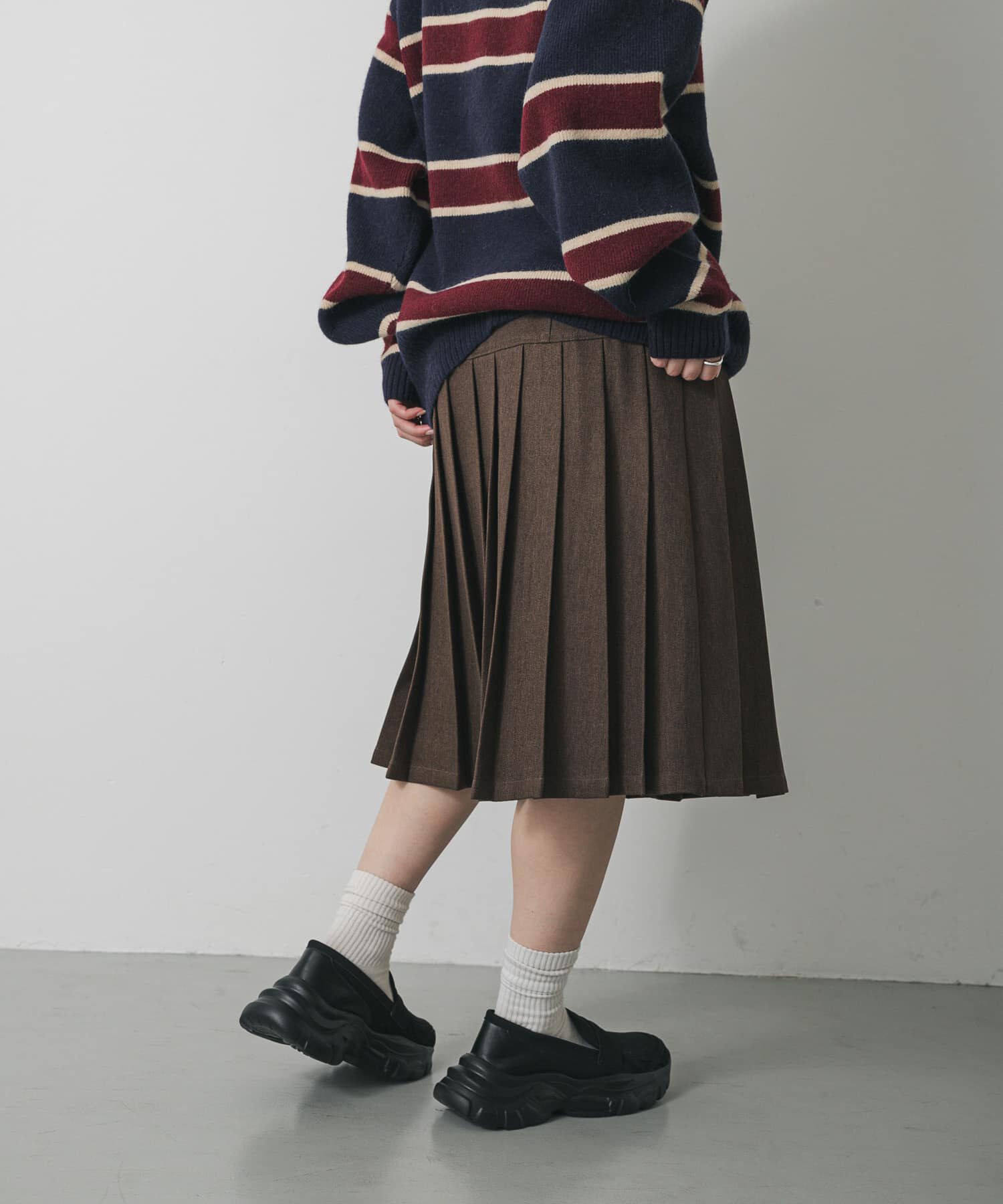 SENSE OF PLACE by URBAN RESEARCH「ミディプリーツスカート」|スカート|