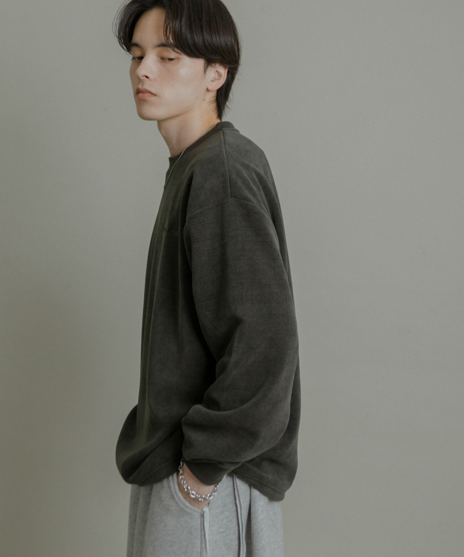 SENSE OF PLACE by URBAN RESEARCH「ニットフリースクルーネックプルオーバー」|ニット・セーター|