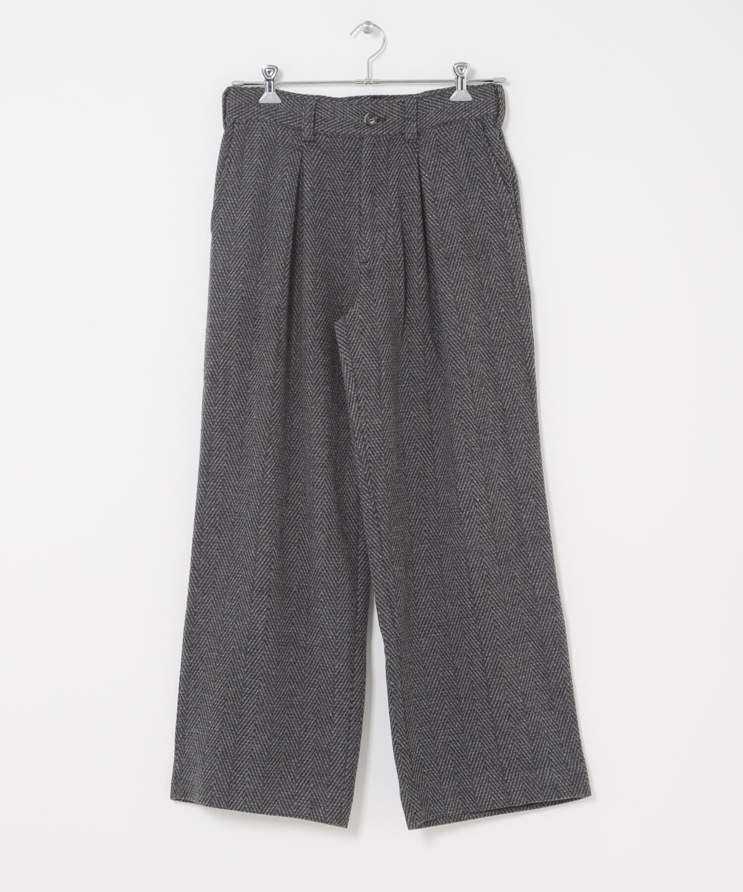 SENSE OF PLACE by URBAN RESEARCH「スライバーライクヘリンボーンワイドパンツ」|その他|