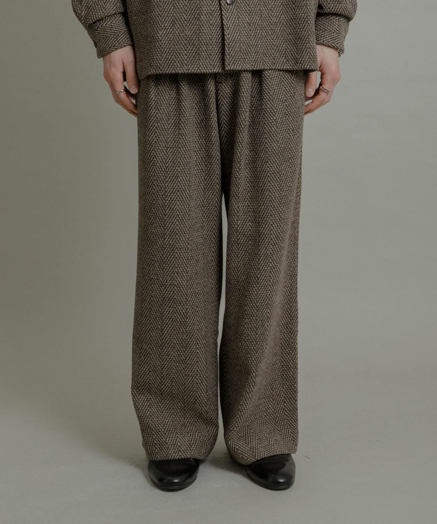 SENSE OF PLACE by URBAN RESEARCH「スライバーライクヘリンボーンワイドパンツ」|その他|