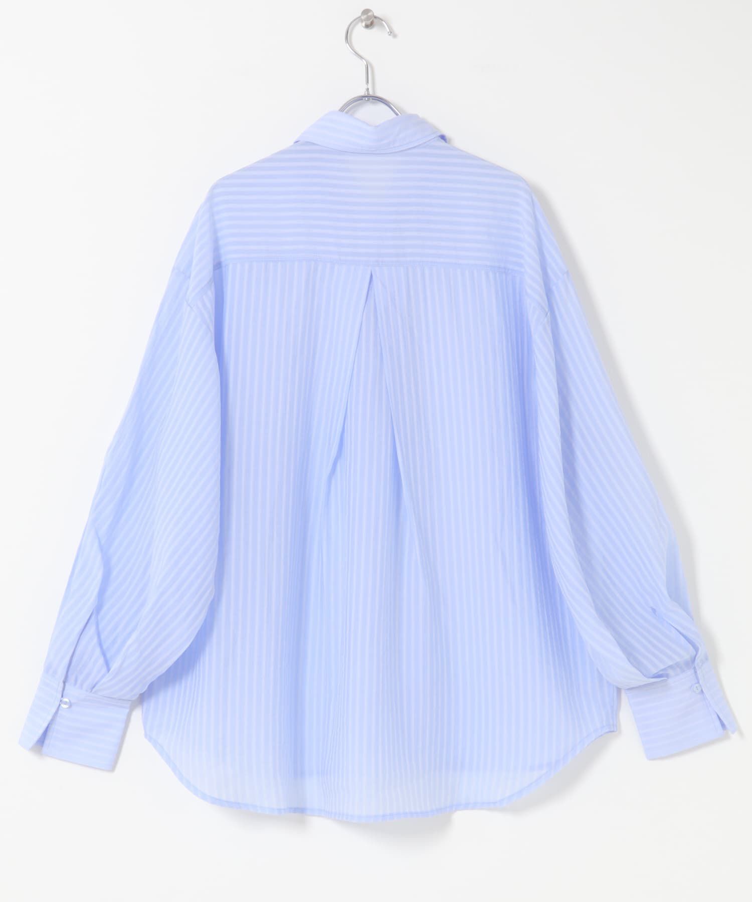 SENSE OF PLACE by URBAN RESEARCH「『接触冷感/速乾』シアーストライプアレンジシャツ」|シャツ・ブラウス|