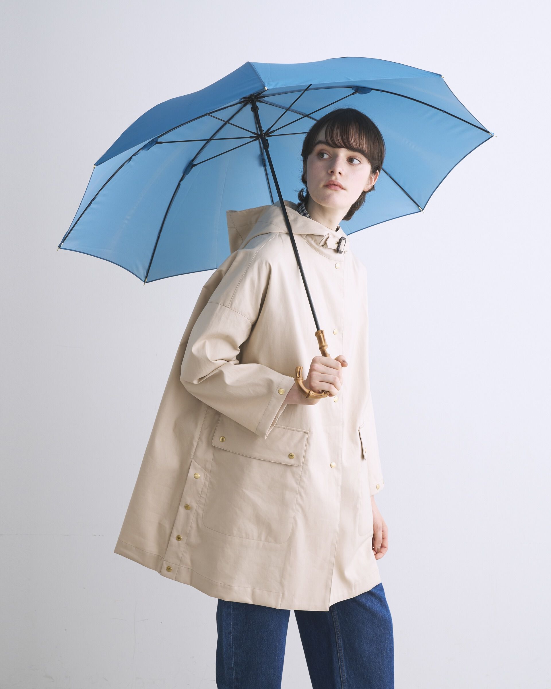 Traditional Weatherwear「【軽量】UMBRELLA BAMBOO LITE」|傘|