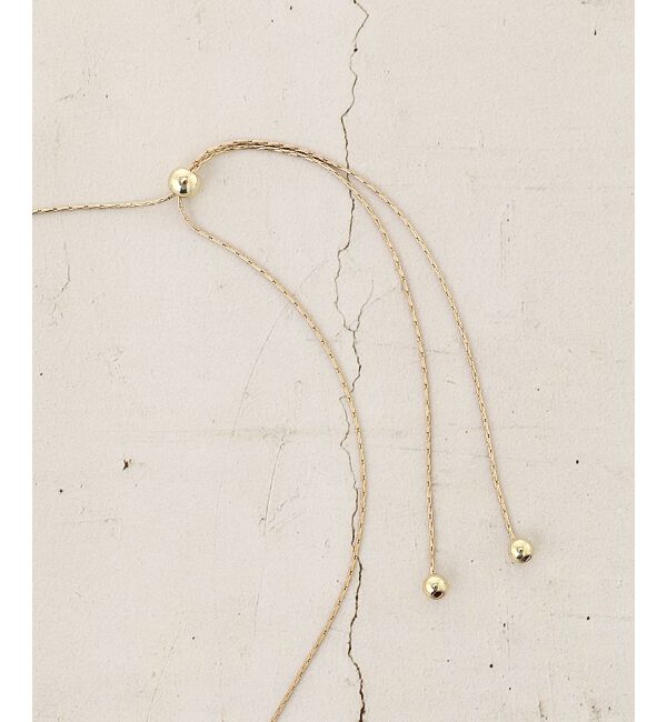 le.coeur blanc「ツイストメタルトップネックレス」|ネックレス|