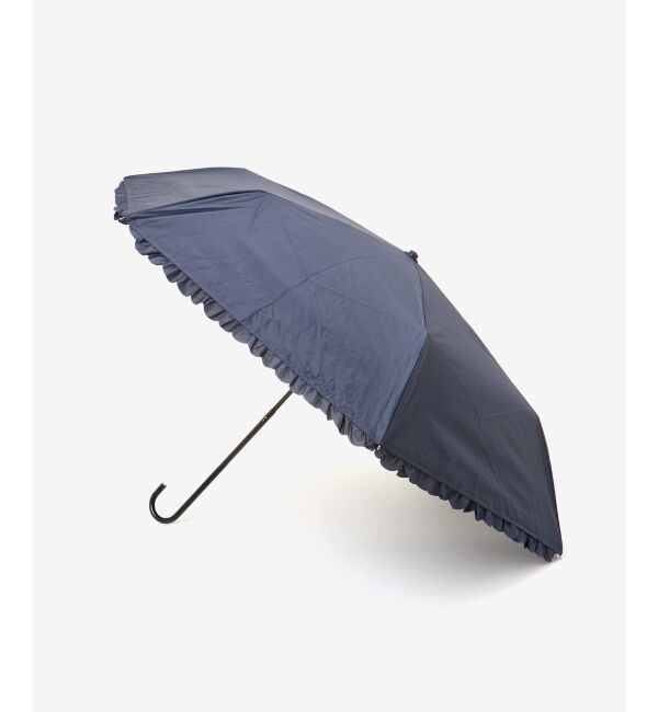 le.coeur blanc「PUヒートカットフリルミニ コンパクト折りたたみ傘」|傘|