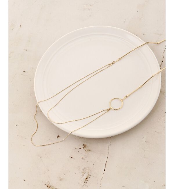  「2連チェーンロングネックレス」|ネックレス|