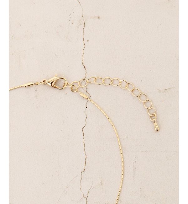  「2連チェーンロングネックレス」|ネックレス|