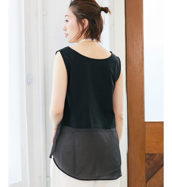 le.coeur blanc「レイヤードタンク」|タンクトップ|