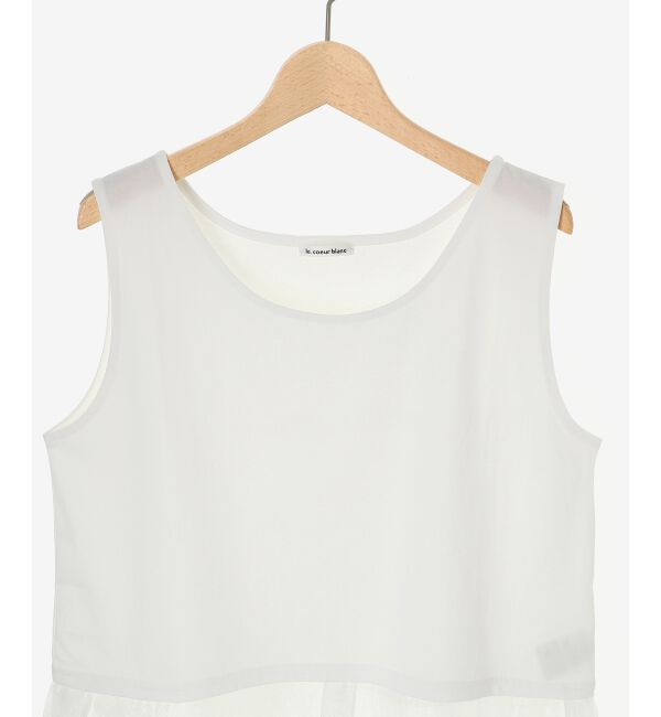 le.coeur blanc「レイヤードタンク」|タンクトップ|