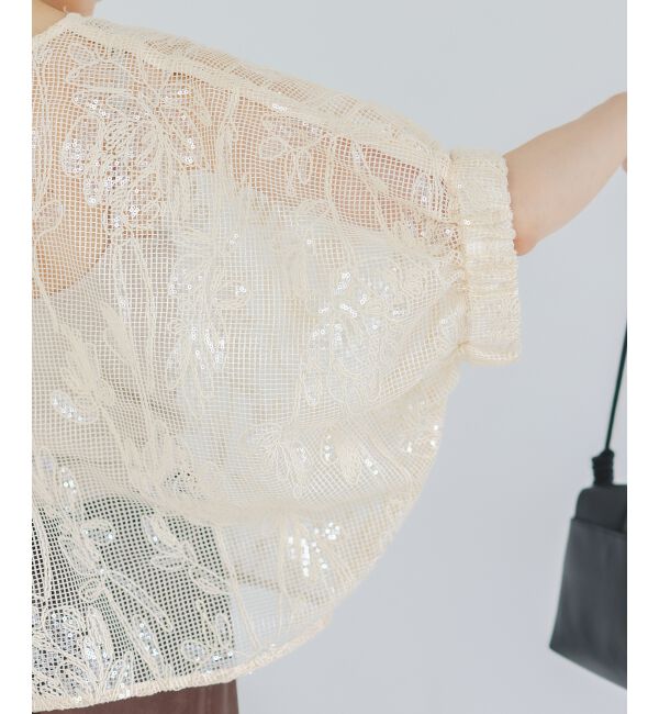  「TORRAZZO DONNAスパンコールドルマンブラウス」|シャツ・ブラウス|