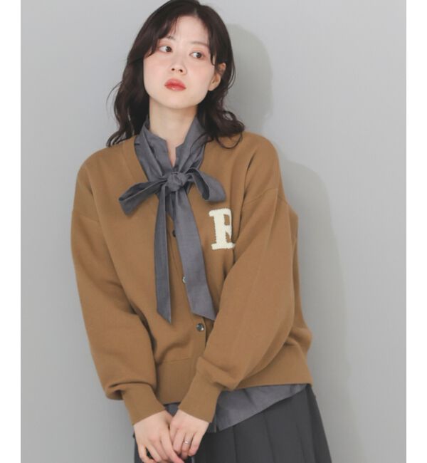  「ボウタイダンガリーシャツ」|シャツ・ブラウス|ブラック