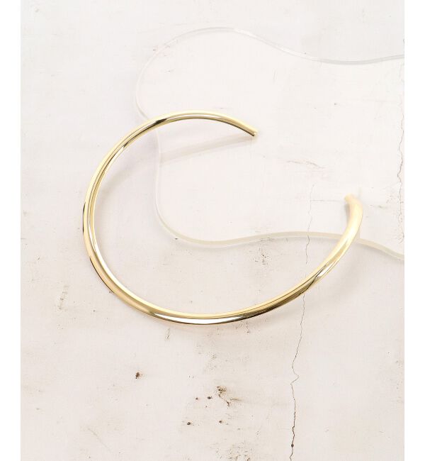  「O フラットネックカフ」|ネックレス|