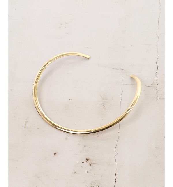  「O フラットネックカフ」|ネックレス|