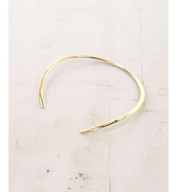  「O フラットネックカフ」|ネックレス|