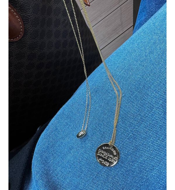  「O サークルモチーフ2連ネックレス」|ネックレス|