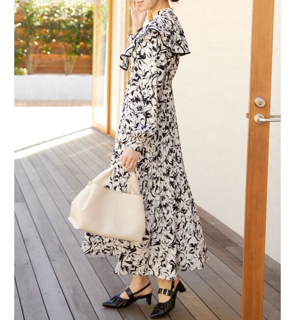 MAJESTICLEGON「フリルカラー2wayワンピース」|ワンピース|