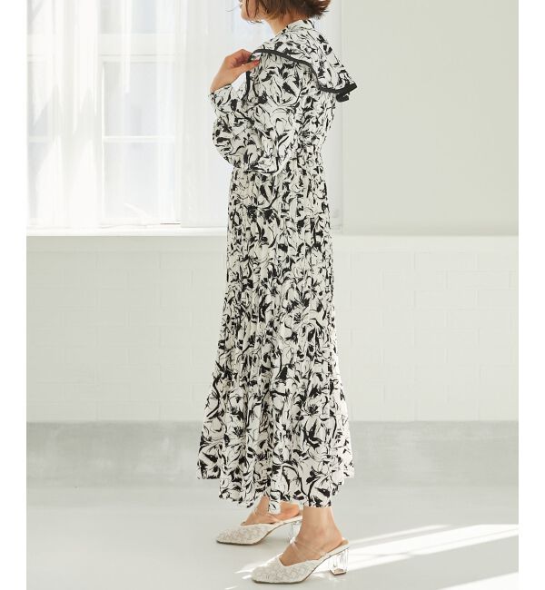 MAJESTICLEGON「フリルカラー2wayワンピース」|ワンピース|