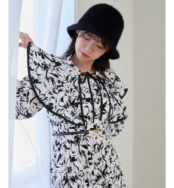 MAJESTICLEGON「フリルカラー2wayワンピース」|ワンピース|