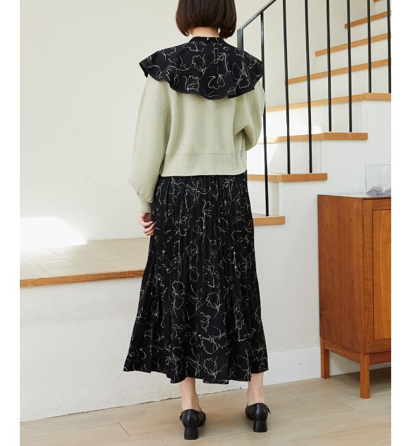 MAJESTICLEGON「フリルカラー2wayワンピース」|ワンピース|