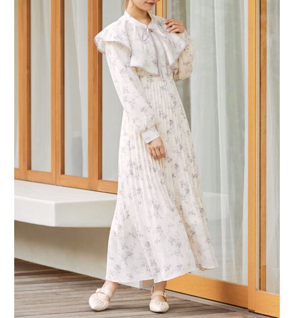 MAJESTICLEGON「フリルカラー2wayワンピース」|ワンピース|