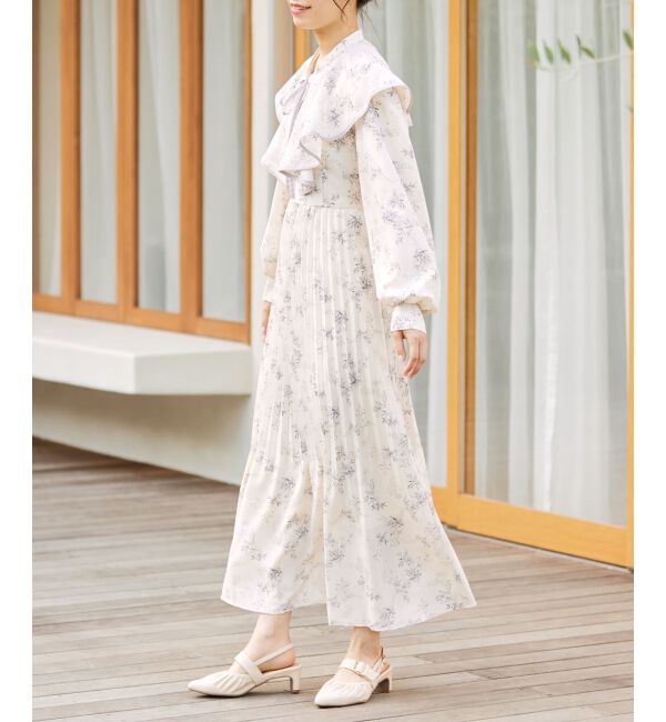 MAJESTICLEGON「フリルカラー2wayワンピース」|ワンピース|