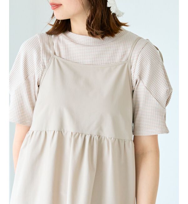 MAJESTICLEGON「タックスリーブトップス」|Tシャツ・カットソー|