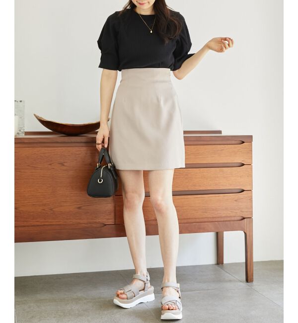 MAJESTICLEGON「タックスリーブトップス」|Tシャツ・カットソー|