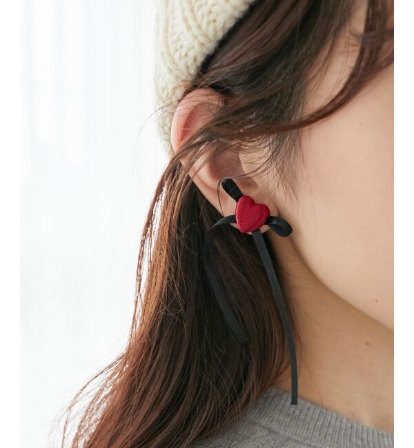 MAJESTICLEGON「リボンモチーフイヤリング」|イヤリング|