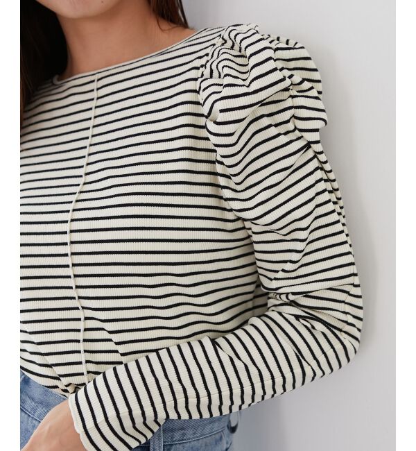 MAJESTICLEGON「クルーネックパワショルトップス」|Tシャツ・カットソー|