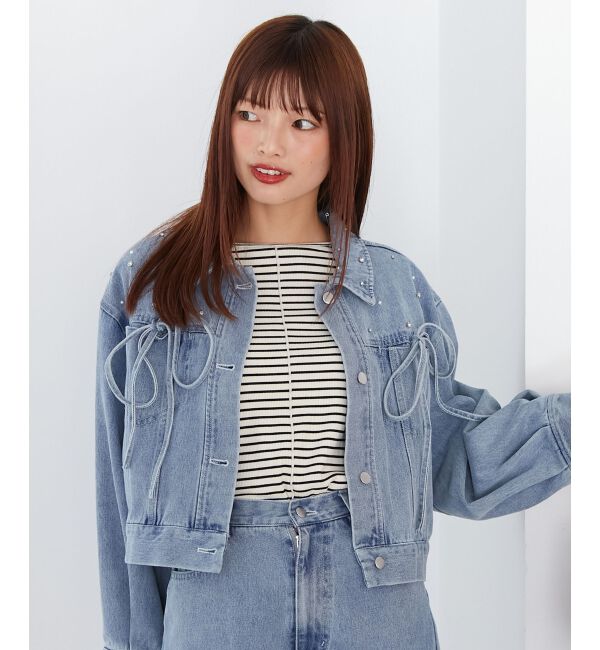 MAJESTICLEGON「クルーネックパワショルトップス」|Tシャツ・カットソー|