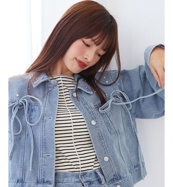 MAJESTICLEGON「クルーネックパワショルトップス」|Tシャツ・カットソー|