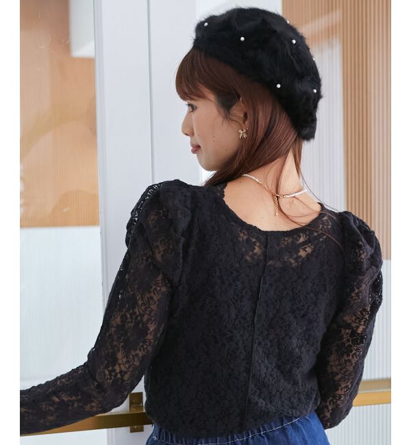 MAJESTICLEGON「クルーネックパワショルトップス」|Tシャツ・カットソー|