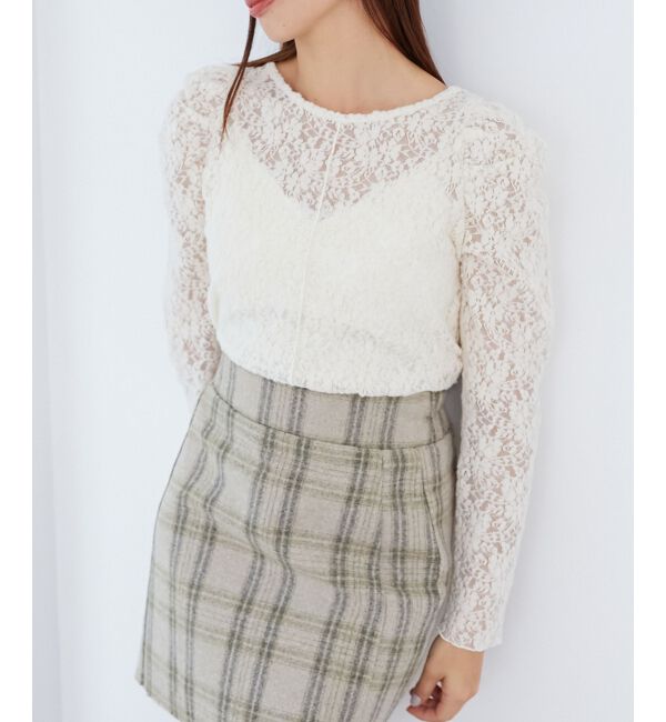 MAJESTICLEGON「クルーネックパワショルトップス」|Tシャツ・カットソー|