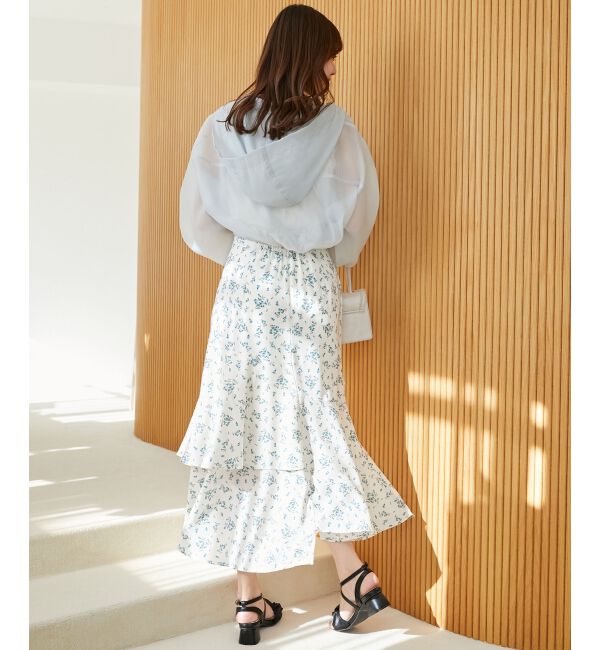  「シアーフードブルゾン」|シャツ・ブラウス|