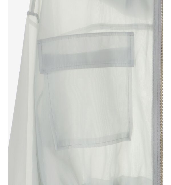  「シアーフードブルゾン」|シャツ・ブラウス|