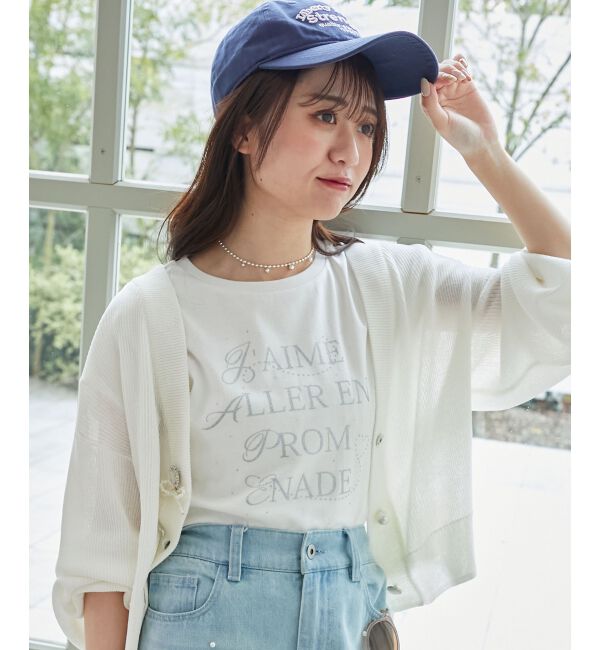  「キラキラロゴTシャツ」|Tシャツ・カットソー|