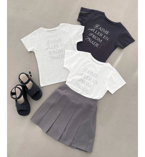  「キラキラロゴTシャツ」|Tシャツ・カットソー|